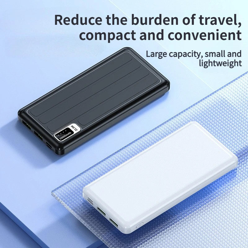 Power Bank 20000mAh 22.5W Carga Rápida Múltiples Interfaces