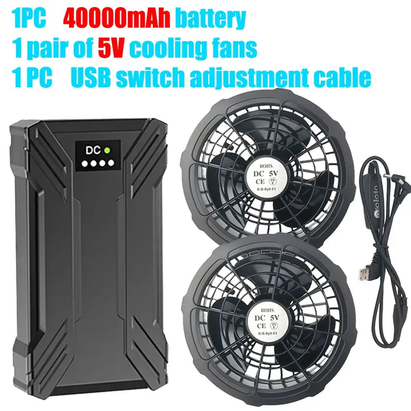 External Battery 30000mAh DC for Heated Vests and Jackets