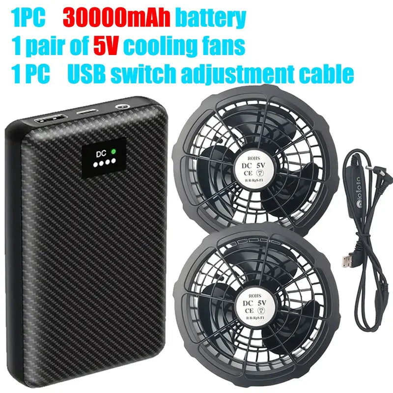 External Battery 30000mAh DC for Heated Vests and Jackets
