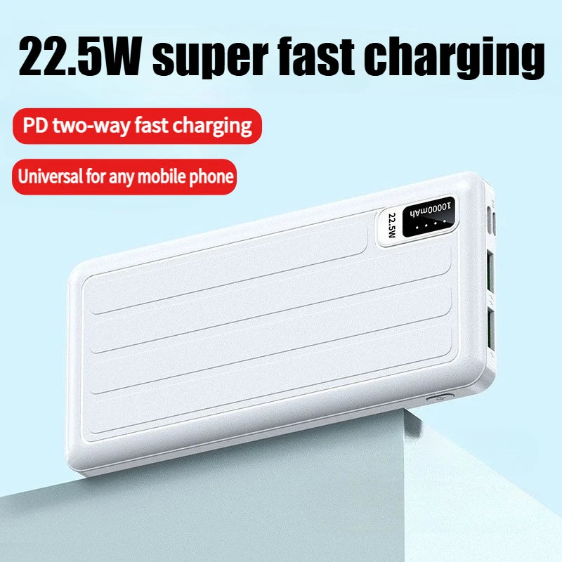 Power Bank 20000mAh 22.5W Carga Rápida Múltiples Interfaces