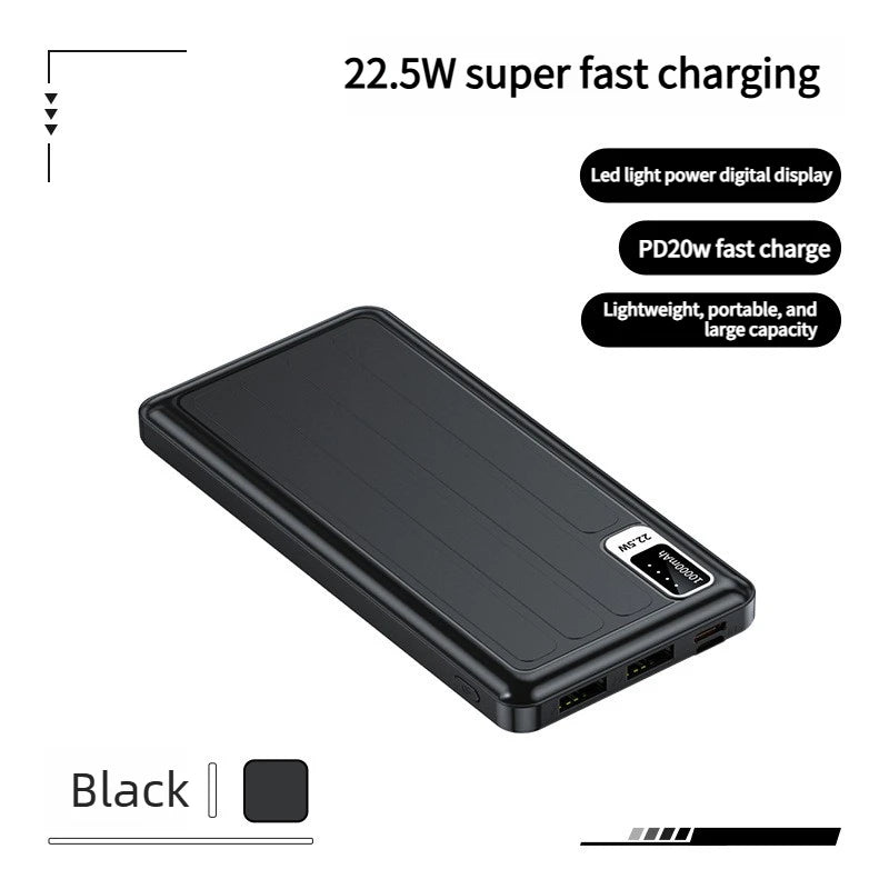 Power Bank 20000mAh 22.5W Carga Rápida Múltiples Interfaces