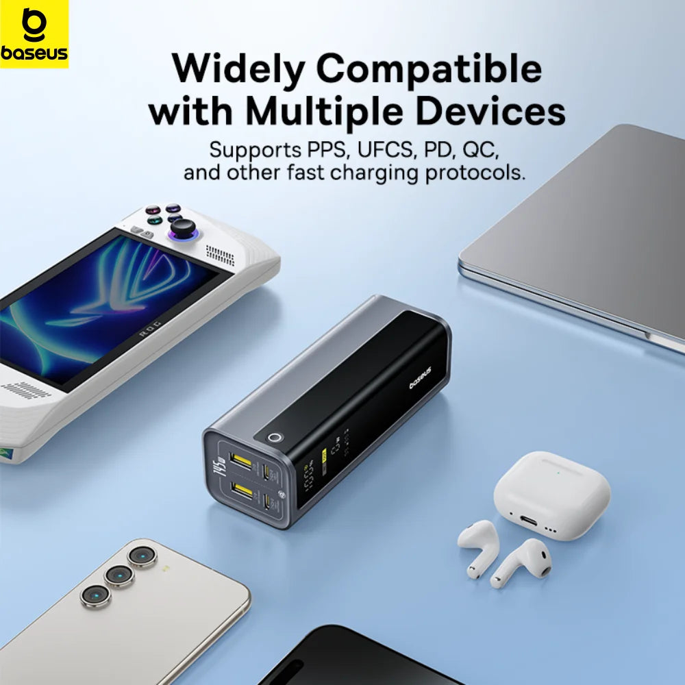 Baseus Power Bank 145W 20800mAh PD 100W con Pantalla Digital